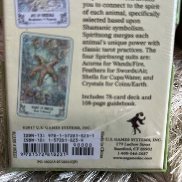 Spiritsong Tarot by Paulina Fae 2017 Factory Sealed - Picture 10 of 13